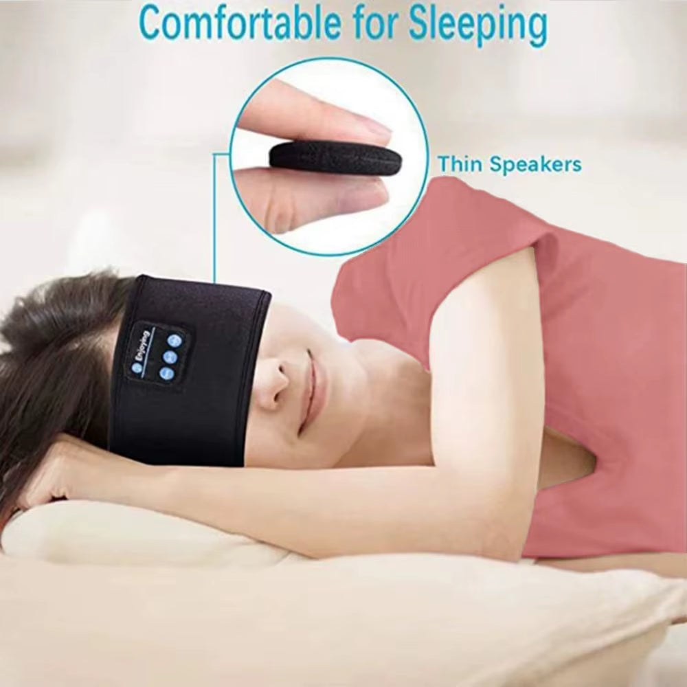 New Bluetooth Sleep Headset Wireless Headphones Music Eye Mask Sleep Sports Headband Outdoor Running Yoga Headband