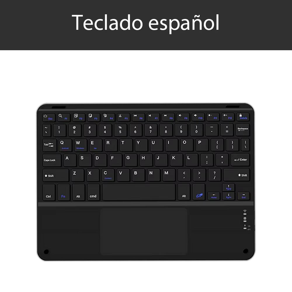 Bluetooth Wireless Keyboard Android IOS Windows Black Keyboard and Mouse Extra Long Standby Tablet Keyboard Ipad Keyboard