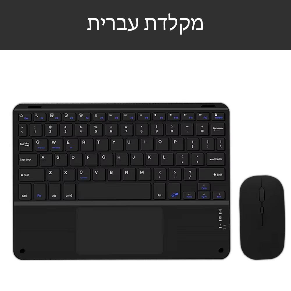 Bluetooth Wireless Keyboard Android IOS Windows Black Keyboard and Mouse Extra Long Standby Tablet Keyboard Ipad Keyboard